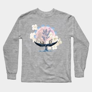 Whale Tail Long Sleeve T-Shirt